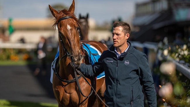 Former Imperials star Matthew Seyers now enjoys a career in horse racing. Picture: Supplied