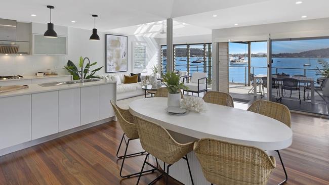 Hadley’s new five-bedroom home on the Bouddi Peninsula has views across the Brisbane River.