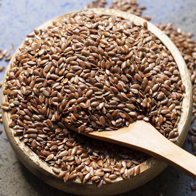 Flax seeds are high in plant-based omega 3 fatty acids. Picture: iStock