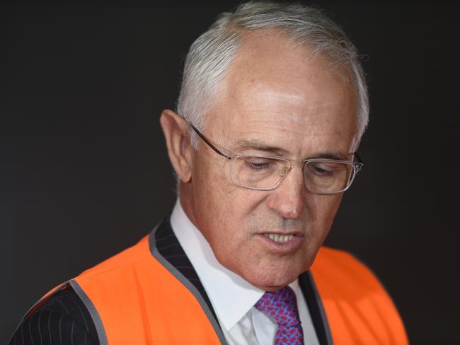 Prime Minister Malcolm Turnbull visits manufacturing business Carbon Revolution in Geelong yesterday / Picture: AAP