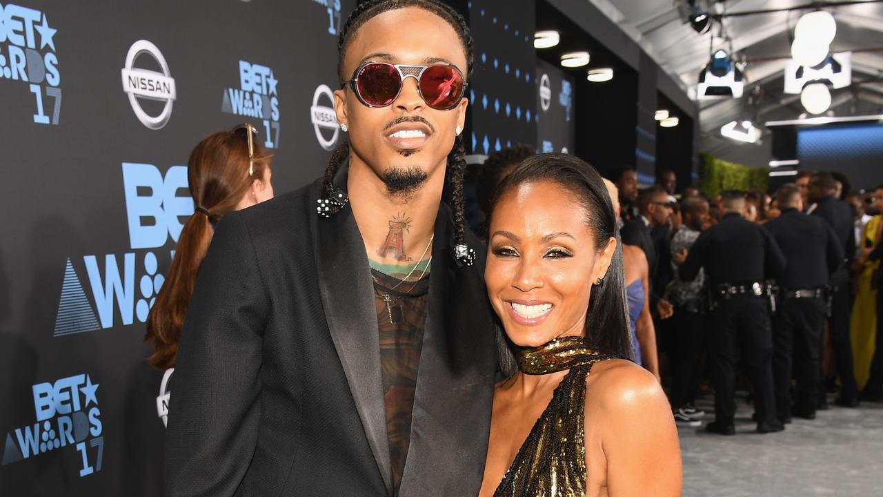 August Alsina and Jada Pinkett Smith at the 2017 BET Awards on June 25, 2017. Picture: Paras Griffin/Getty Images for BET