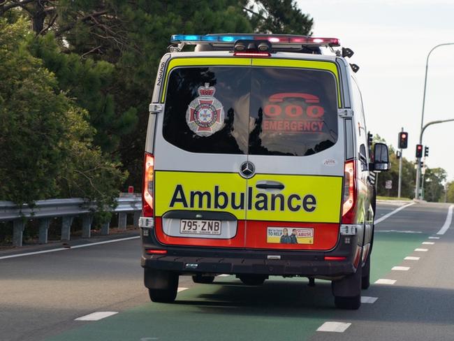 Generic Queensland ambulance