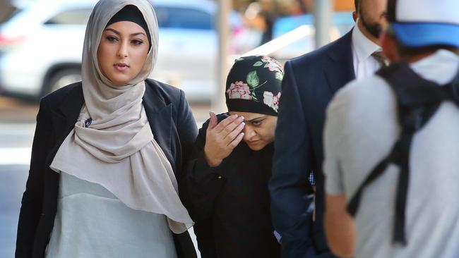 Rebecca Khodragha arrives at court on Thursday morning to appeal her three month home detention sentence, that the judge later called “very lenient”. Picture: Phil Rogers