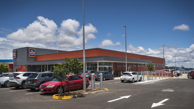 Aldi Highfields opens for business. Picture: Kevin Farmer