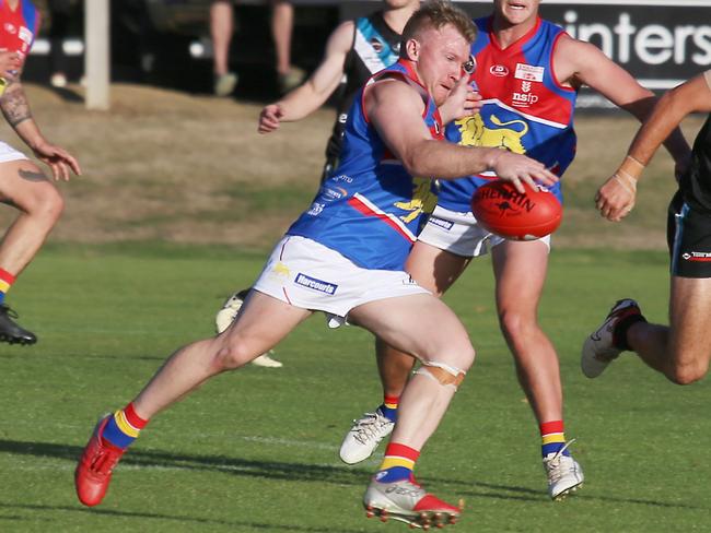 Callen Daly Huonville Lions. Cygnet V Huonville Lions. Picture: Carolyn Whitehouse