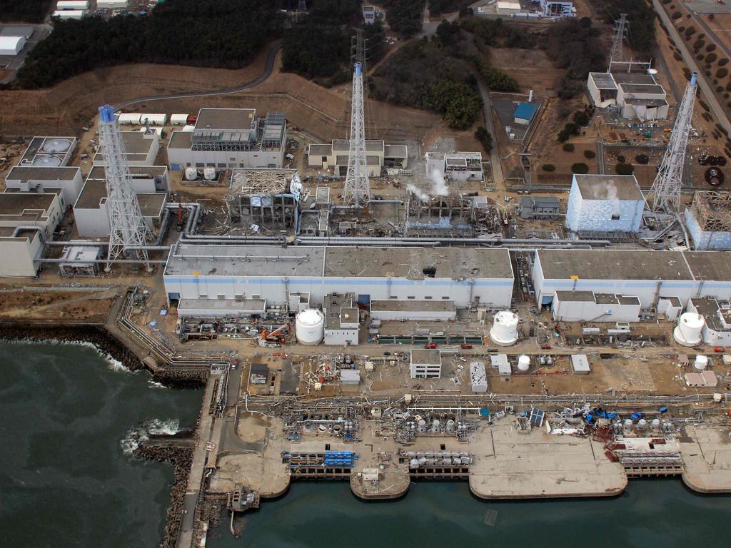 File photo of the damaged Fukushima Daiichi nuclear plant in Okuma, Fukushima prefecture (AFP)