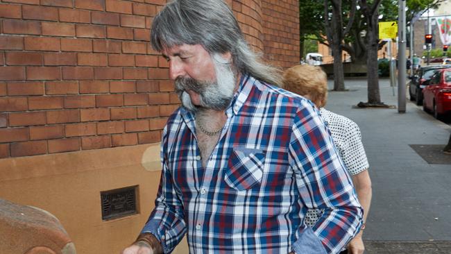 The father of Cathrina Cahill, Daniel Cahill, arrives at the Supreme Court in Sydney. Picture: AAP Image/Erik Anderson