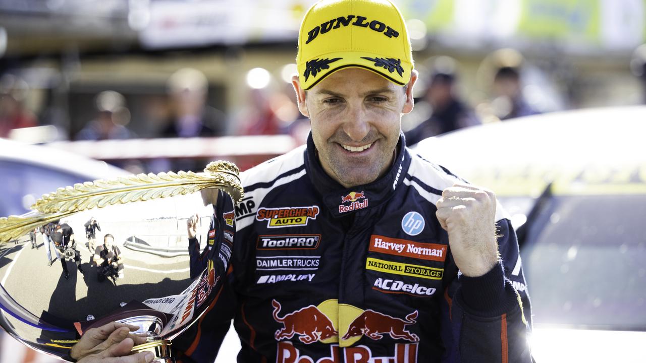 Big shoes to fill... Jamie Whincup will retire from full-time driving at the end of the year.