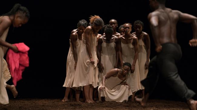 The Rite of Spring has been reborn in an explosive, visceral, sexy way that exposes the humanity and authenticity of its non-professional, African dancers. Picture: Maarten Vanden Abeele