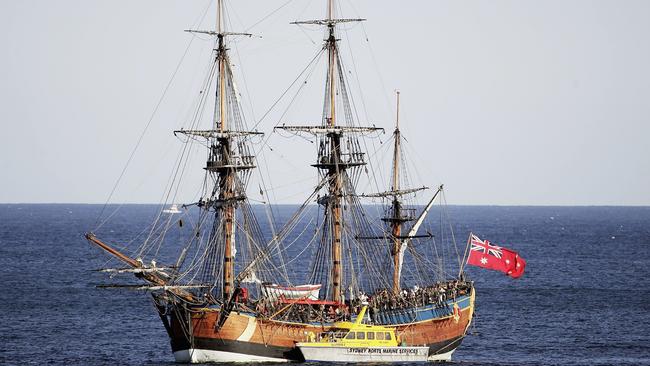 The Endeavour replica in 2005.