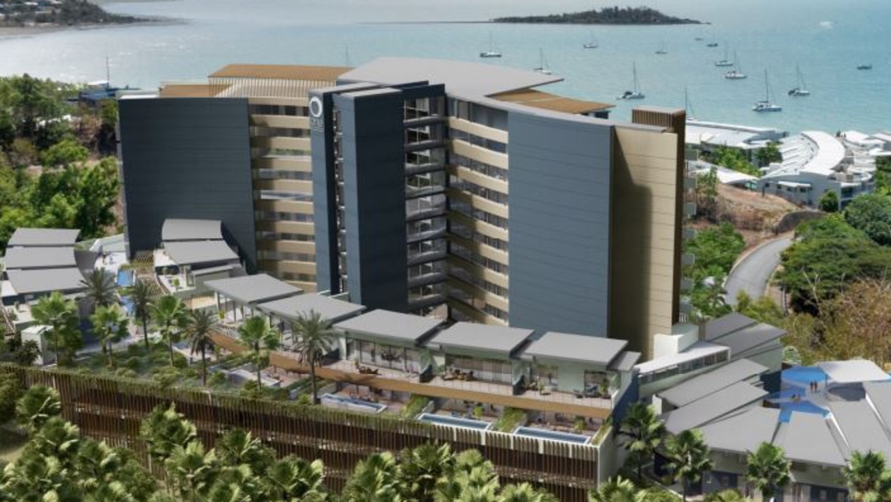 The complex would include 14 levels. Photo: One Whitsunday Developments Pty Ltd.