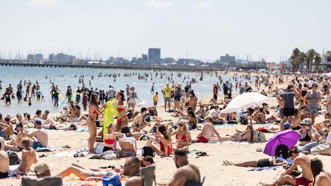 Lifeguards rescued 145 people on Saturday. Picture: NewsWire / Diego Fedele