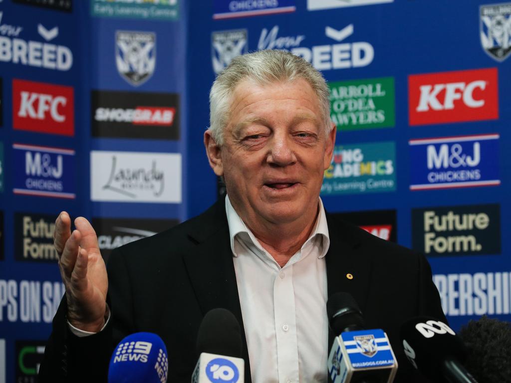 Canterbury GM of football Phil Gould believes the Broncos can win the league. Picture: NewsWire / Gaye Gerard