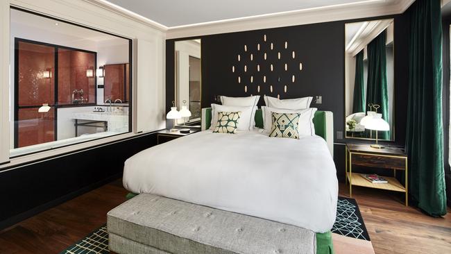 Each of the 37 guestrooms and suites at Le Roch Hotel and Spa is different.