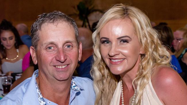 Creditors are unlikely to see a cent from the collapse of Stirling Homes and PRB Constructions which were directed by Peter Bazzan, pictured here with ex-wife Karen Bazzan who agreed to pay $75,000 for her release from and settlement with the company in February.