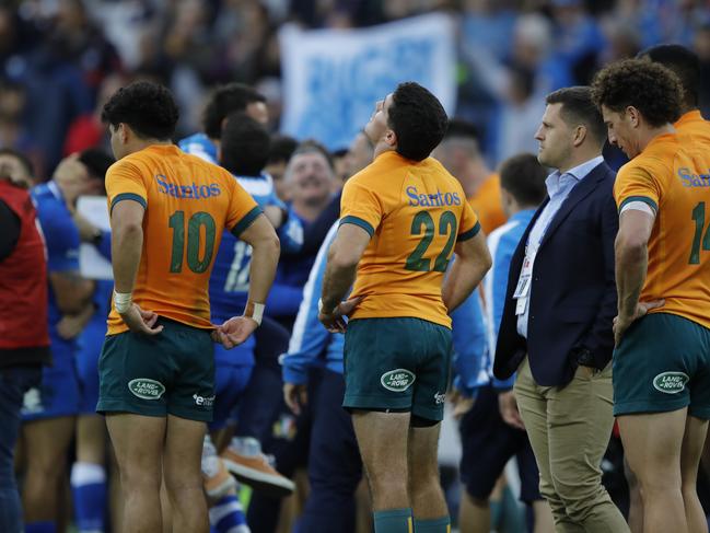 A last-minute defeat to Italy was a low point in 2022. Picture: Timothy Rogers/Getty Images