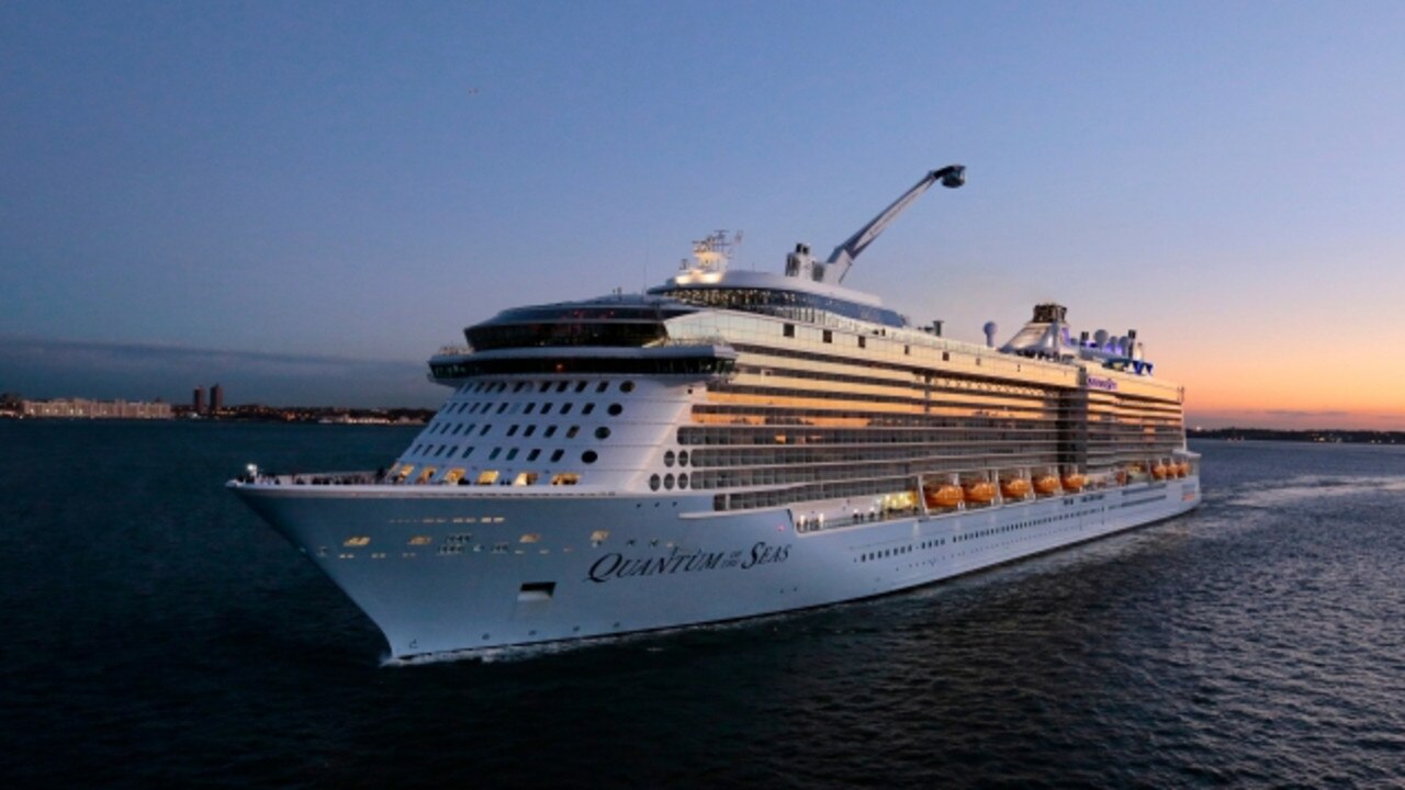 Royal Caribbean International's hi-tech cruise ship Quantum of the Seas. Picture: Royal Caribbean International