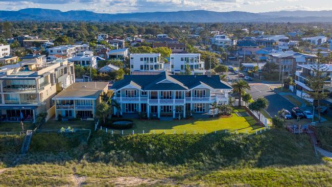 Mystery surrounds a billionaire Toorak buyer who snapped up a beachfront Gold Coast mansion for a record $25 million this week. Picture: Supplied