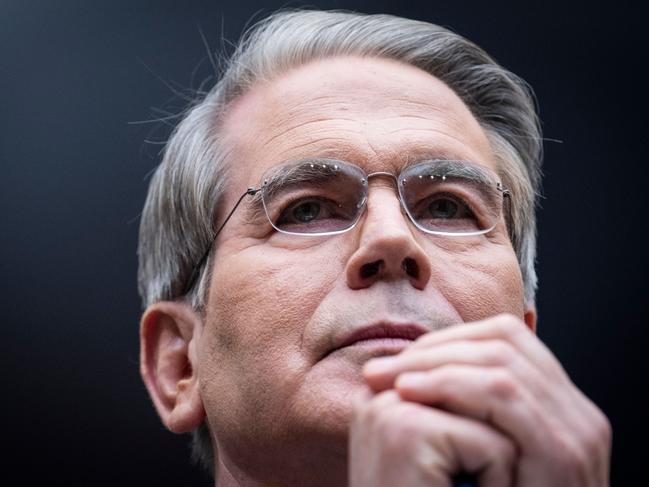 US Treasury Secretary Scott Bessent said the higher tariff levels were ‘not sustainable’. Picture: Pete Marovich / Getty / AFP
