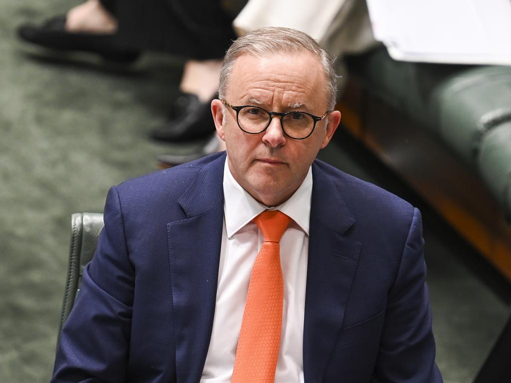 Prime Minister Anthony Albanese has been accused of making an election commitment that was “undeliverable in the lifetime of this government or the next government or the one after”. Picture: NCA NewsWire / Martin Ollman