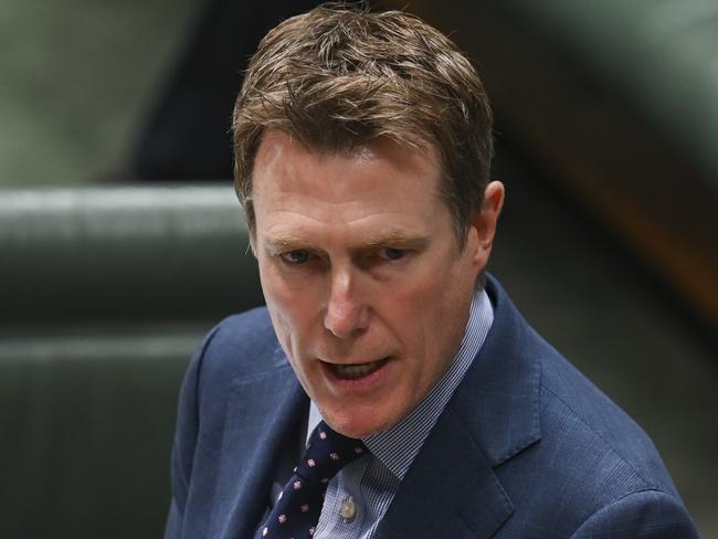 CANBERRA, AUSTRALIA - NewsWire Photos SEPTEMBER 2 2021: Minister for Industry, Science and Technology, Christian Porter during Question Time at Parliament House in Canberra. Picture: NCA NewsWire / Martin Ollman