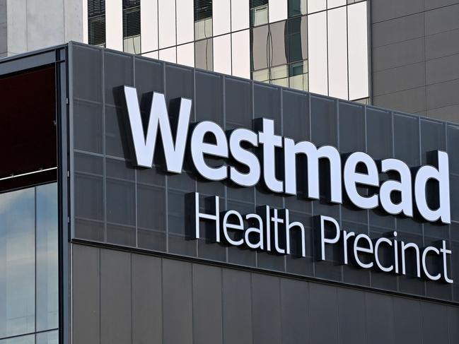 SYDNEY, AUSTRALIA - NewsWire Photos, AUGUST, 5, 2021: General view of signage at the Westmead Hospital in Sydney. Picture: NCA NewsWire/Bianca De Marchi