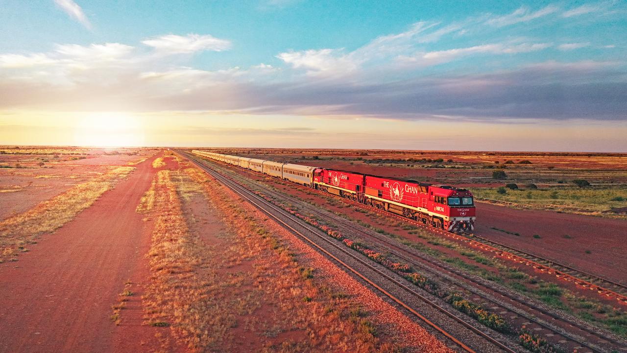 Dining and lounge carriages from The Ghan will be used on the Overland for the Tasting Australia event.