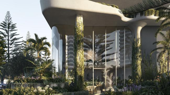 Nineteen First Avenue, a 39-storey development at Broadbeach by Ayrton Mansi.