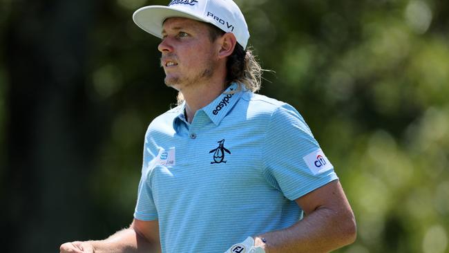 Cameron Smith walks from the seventh tee during the third round of the FedEx St Jude Championship at TPC Southwind. Picture: Getty Images