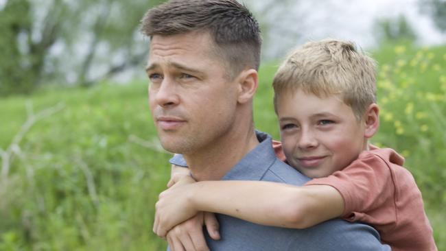 Brad Pitt and Laramie Eppler in Terrence Malick’s The Tree of Life.