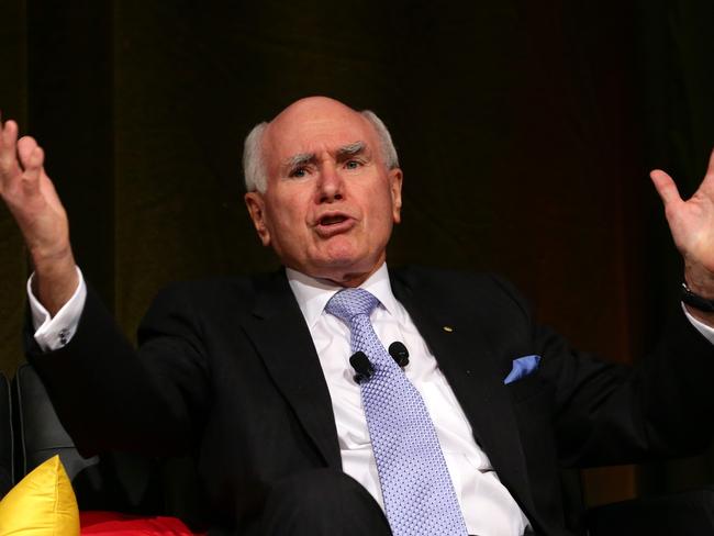 All political ... Former PM John Howard has weighed in on the Budget. Pic: Darren England.