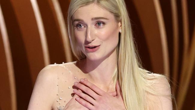 Star gives shoeless acceptance speech