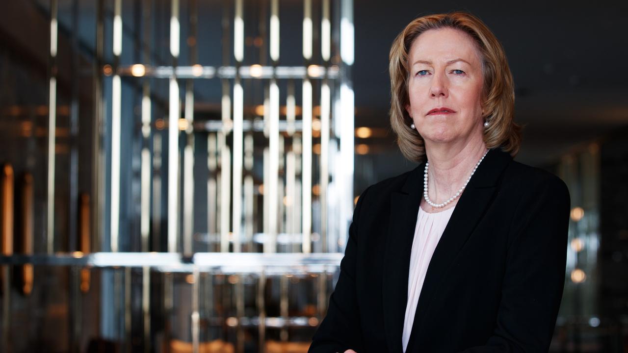 Woodside Energy chief executive Meg O'Neill addressed the National Press Club on Wednesday. Picture: NCA NewsWire / Nikki Short