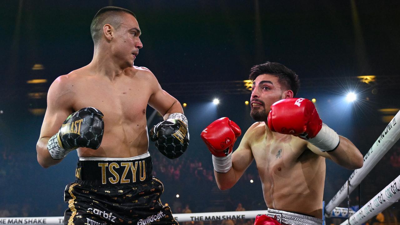Tim Tszyu defeats Carlos Ocampo in 72-second first round knockout, result, video news.au — Australias leading news site