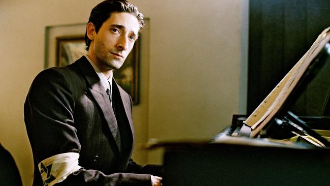 Adrien Brody won an Oscar for his role in The Pianist.