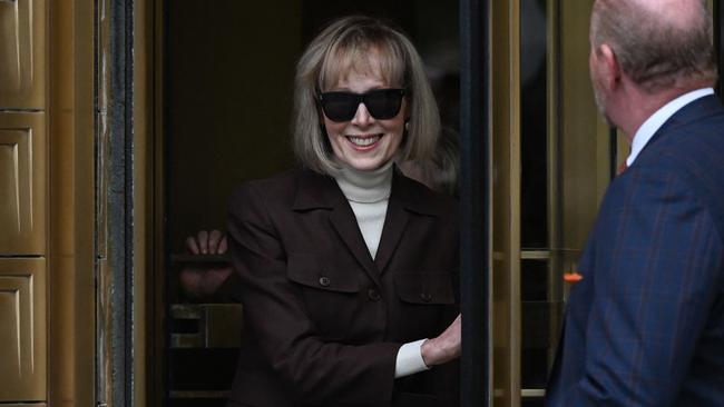 Writer E. Jean Carroll defeated Donald Trump in court on 9 May 2023. Picture: AFP