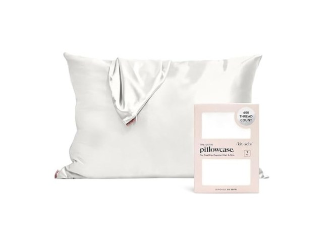 Kitsch Satin Pillowcase. Picture: Amazon Australia.