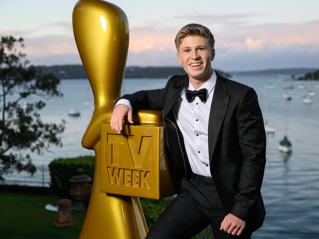 Robert Irwin has been named as a Gold Logie nominee. Picture: James Gourley/Getty Images for TV WEEK