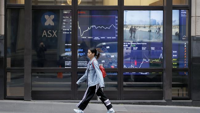 In an ominous sign ahead of the often volatile September-to-October period for the market, the benchmark S&amp;P/ASX 200 index fell 138.5 points or 2 per cent to a four-day low close of 6965.5. Picture: NCA NewsWire / Dylan Coker