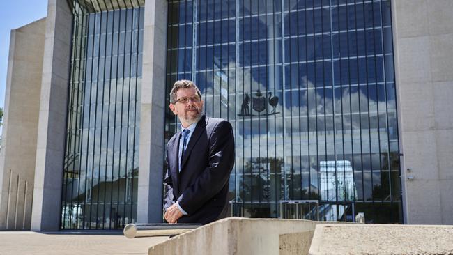 Former James Cook University Professor Peter Ridd at the High Court. Picture: Rohan Thomson