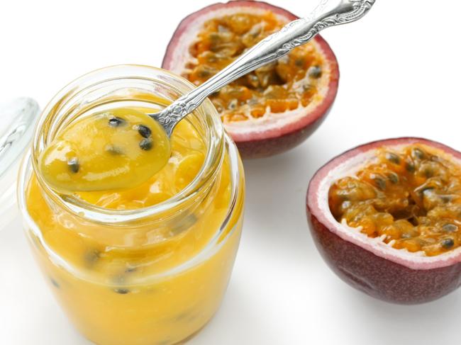 Passionfruit curd is very easy to make.