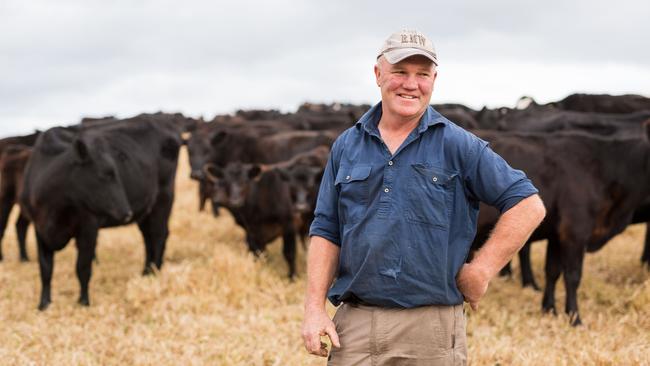 Steve Shipton was forced to shoot his cattle three years ago after his herd had been badly burnt by fires that swept through Cobargo. Picture: Ben Marden