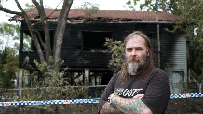 Michael Kramarenko, 44, tried to get into a burning house to save his neighbour. Picture: AAP/Image Sarah Marshall