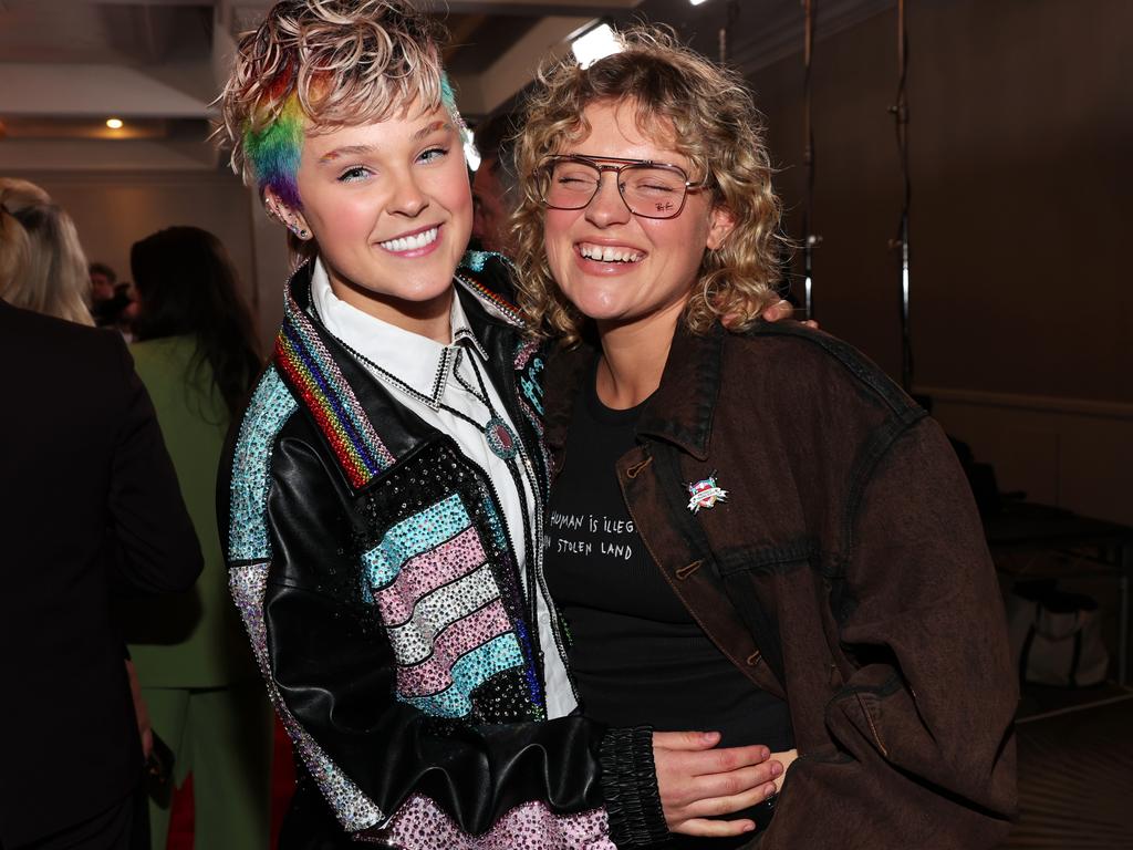 Siwa and Ebbs started dating after meeting at the ARIAs last November. Picture: Christopher Polk/Variety via Getty Images