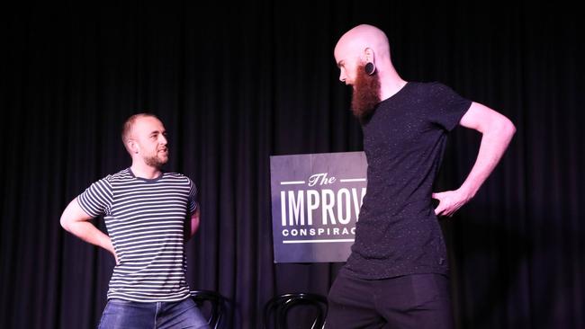 The Improv Conspiracy Theatre is Melbourne’s home of Chicago-style improv. Picture: Facebook