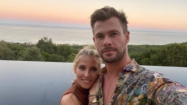 Elsa Pataky and Chris Hemsworth are living the high-life in Byron. Pic: Instagram