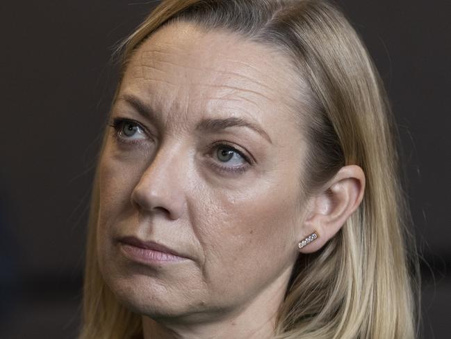 PERTH, AUSTRALIA - JUNE 09: Mia Davies, Leader of the Opposition and Leader of the Nationals WA, attends a luncheon at the Perth USAsia Centre on June 9, 2021 in Perth, Australia. Prime Minister Scott Morrison gave a keynote address during the luncheon, ahead of the G7 Summit. (Photo by Matt Jelonek/Getty Images)