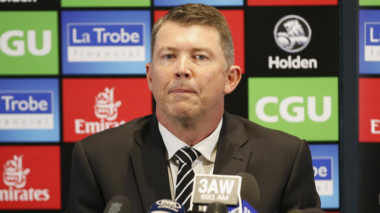 Former Collingwood CEO Gary Pert has taken on the same role at Melbourne. (Photo by Darrian Traynor/Getty Images)