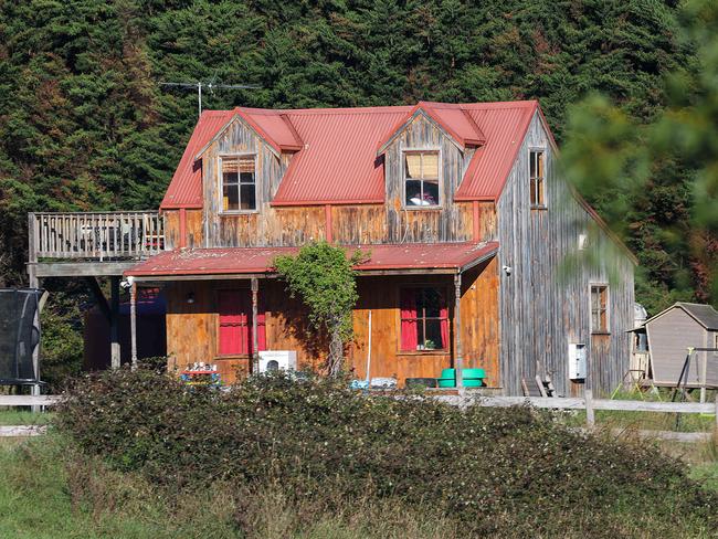 The house at the centre of the dispute between Amorosi and her mother. Picture: Ian Currie