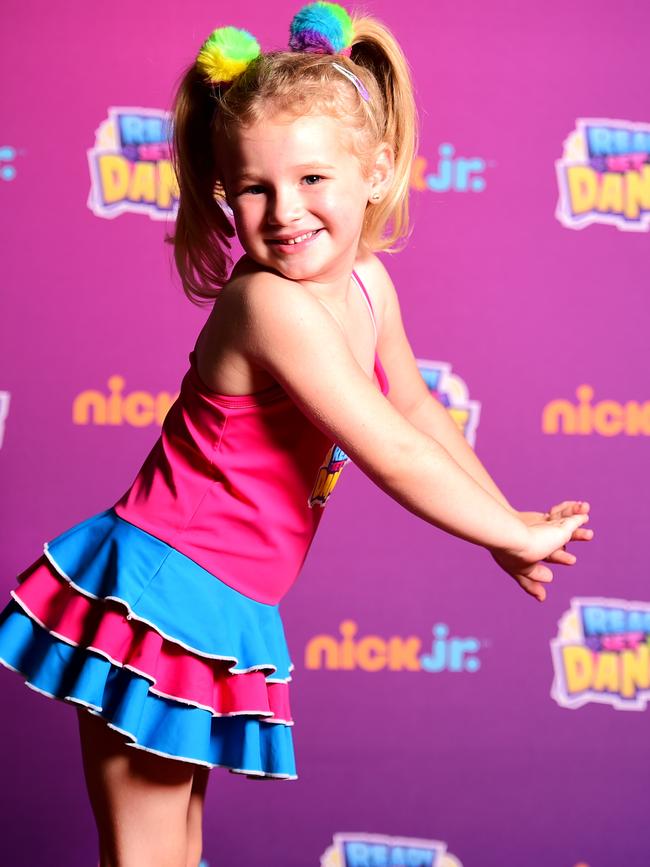 Townsville Academy of Performing Arts will have their junior performers star in NickelodeonÕs Ready Set Dance. McKayla Bliesner 4. Picture: Alix Sweeney